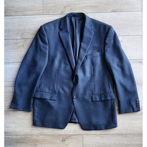 Lauren Ralph‎ Lauren Blazer Mens 46R  Shoulder Pads 100% Wool Macys LRL